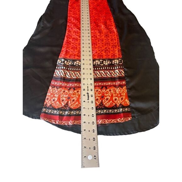 Indian Ink sleeveless dress size medium red and black - Picture 6 of 14